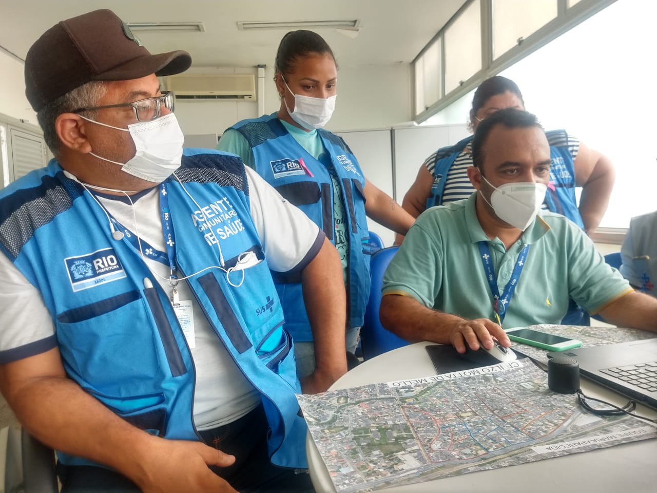 Delimitação das Microáreas da Clínica da Família Ilzo Motta de Mello