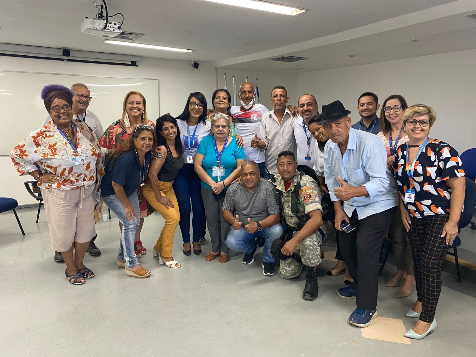 Reunião com o Conselho Municipal e Distrital de Saúde do Rio de Janeiro.