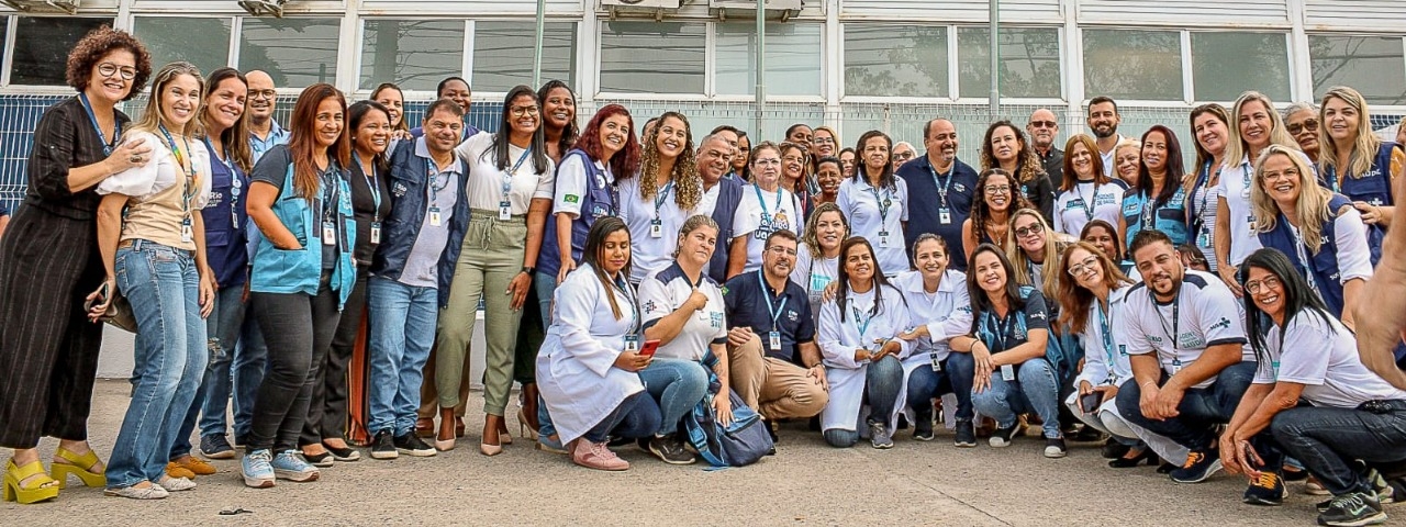 Visita do Secretário Municipal de Saúde.