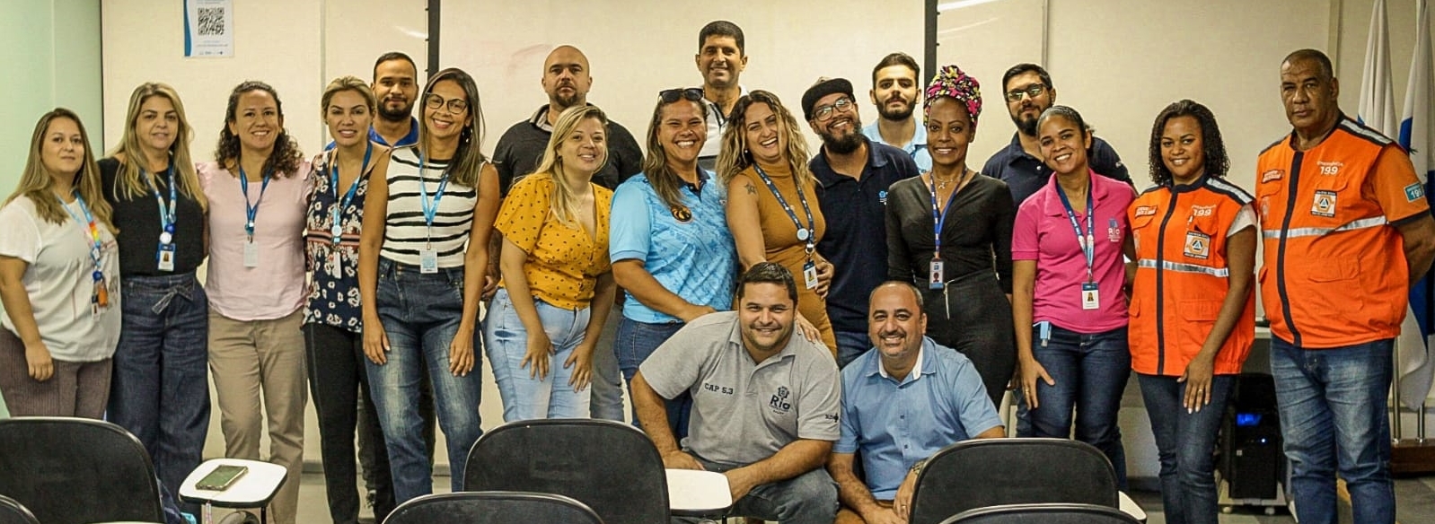 Reunião de planejamento do evento 100 verões CAP 5.3