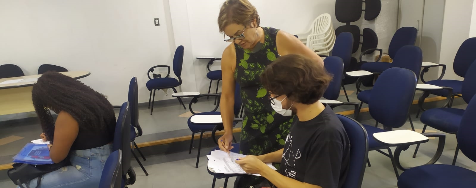 Recepção dos Acadêmicos Bolsistas.