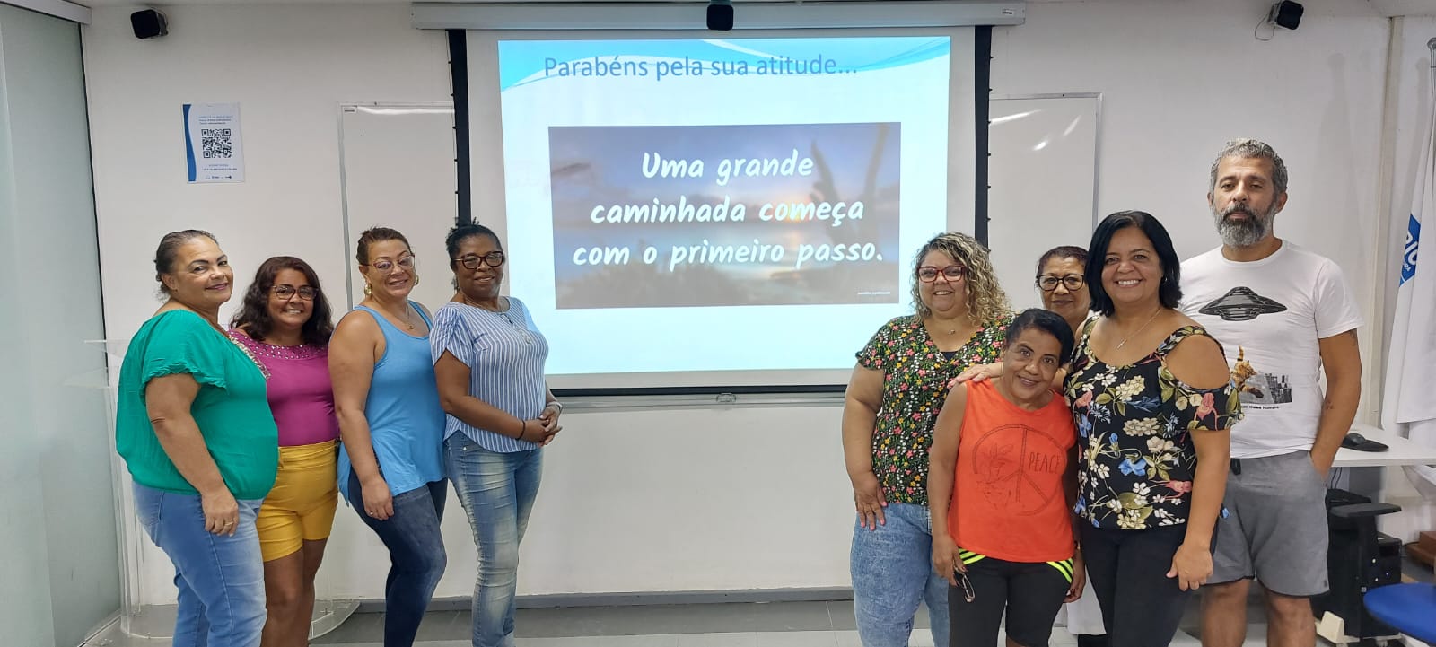 Assessoria Técnica do Programa de Tabagismo com os profissionais e usuários.