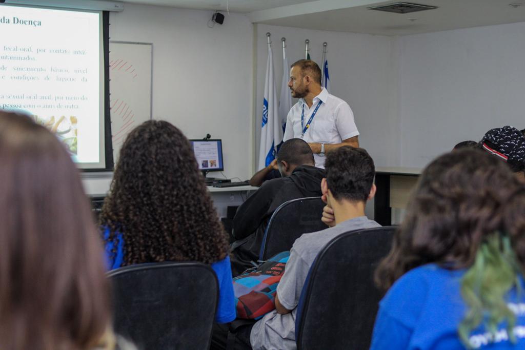 Jovens promotores da Saúde.